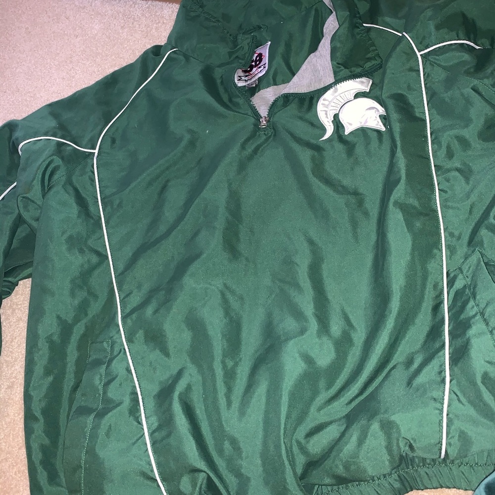 Spartans Michigan state zip up jacket